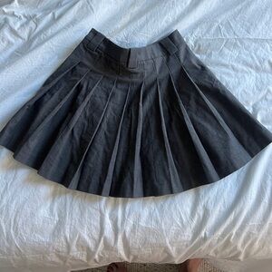Arket pleated mini skirt